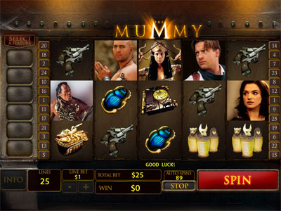 the mummy video slot